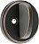 Trinco de segurança Schlage B80 716 12-287 10-116 134 N N SL, bronze envelhecido, 2,5 polegadas de diâmetro. - Imagem 1