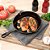 Frigideira de ferro fundido Met Lux de 7,75 polegadas, pré-temperada - Com alça, com bicos de despejo, frigideira de ferro fundido preta, para cozinha, para cozinhar dentro ou - Imagem 3