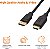 Cabo Amazon Basics DisplayPort para HDMI, Unidirecional, 4K@30Hz, 1920x1200, 1080p, Plugues Banhados a Ouro, 10 Pés - Pacote com 5 - Imagem 5