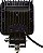 Buyers Products 1492128 4.5 Polegadas de largura Ultra Bright Square LED Flood Light, Preto - Imagem 3