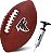 Futebol americano da equipe Franklin Sports NFL - Futebol americano juvenil de tamanho júnior para crianças - Logotipo oficial da equipe da NFL + Cores do time de futebol juvenil - Loja de fãs infantis da NFL - Imagem 1