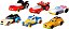 Carrinhos de Brinquedo Hot Wheels, Conjunto de 6 Personagens da Disney em Escala 1:64, Embalagem Especial Disney100, Para Crianças e Colecionadores - Imagem 3
