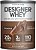 Designer Bem-estar Designer Whey Natural 100% Proteína em Pó de Soro de Leite com Probióticos, Fibras e Vitaminas B-Chave para Energia, Sem Glúten, Não-OGM, Chocolate Gourmet 12 oz - Imagem 1