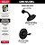 Conjunto de torneira de chuveiro de função única da série 14 Woodhurst da Delta Faucet, cabeça de chuveiro de jato total, alça de chuveiro, torneira de chuveiro preta, kit de moldura de chuve - Imagem 4