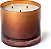 Vela de Soja Perfumada em Vidro Terra Tabac Statement, Essentials Beautifully Done Illume, 6 comprimento x 3 largura x 3 altura - Imagem 4