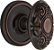 Nostalgic Warehouse Classic Rosette com Maçaneta Victoriana para Portas, Privacidade - 2.75, Bronze Atemporal - Imagem 1