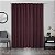 Cortinas Blackout ECLIPSE Jolie (Walken) para quarto ou sala, Único Painel, 40 x 95, Preto 100% - Imagem 2