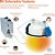 HALO RA 4 pol. Ajuste de luz embutida com LED integrado, 600 Lumens/900 Lumens, 5 CCT selecionáveis, D2W, 120 volts, DM --> HALO RA 4 pol. Integrado LED luz embutida, - Imagem 4