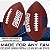Futebol americano da equipe Franklin Sports NFL - Futebol americano juvenil de tamanho júnior para crianças - Logotipo oficial da equipe da NFL + Cores do time de futebol juvenil - Loja de fãs infantis da NFL - Imagem 3