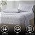 Conjunto de Lençóis 100% Algodão Comfort Spaces Respiráveis, Leves, Macios com Bolso Elástico de 12 Ajusta Colchões de até 14, Roupas de Cama Aconchegantes para Todas as - Imagem 2