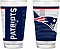Copos de 16 oz da NFL Football Main da Rico Industries com Logotipo Impresso Digitalmente, Conjunto Prático de 2 Copos Clássicos para Bebidas, Seguro para Lava Louças - Imagem 1