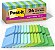 Notas adesivas Post-it 100% Recycled Paper Super Sticky, 2X mais poder de adesão, 3x3 pol, 24 blocos, 70 folhas/bloco, Coleção Oasis (654R-24SST-CP) - Imagem 1