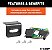 CURT 58900 Conjunto de cabos de reboque personalizado para veículos rebocados, adaptado para reboque de veículos atrás do RV, compatível com Chevrolet Equinox e GMC Terrain, preto - Imagem 4