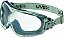 Óculos de segurança Honeywell Uvex Stealth OTG com lente anti-embaçante Clear HydroShield e tira de tecido (S3970HSF) - Imagem 1
