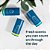 Desodorante livre de alumínio Oars + Alps para homens e mulheres, testado por dermatologistas e feito com ingredientes limpos, tamanho de viagem, Fresh Ocean Splash, 3 pacotes, 2,6 oz cada - Imagem 3