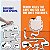 Estações de isca líquida discreta Terro T334 4 5 Pack Multi-Surface Ant 20, branco - Imagem 3