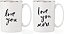 Canecas Kate Spade New York Bridal Party Love You More, 1.45 LB, Branco - Imagem 1