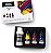 Tinta acrílica profissional Liquitex, 1 oz (30 ml), técnica de despejo, cores primárias, conjunto de 4 - Imagem 2