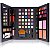SHANY Luxe Book Conjunto de Maquiagem - Kit de Cosméticos de Viagem Tudo Em Um com 30 Sombras de Olhos, 15 Cores de Batom, 5 Pincéis, 4 Blushes Compactos, 3 Cores - Imagem 1