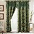 Conjunto de Painéis de Cortina com Efeito Jacquard e Valência de Cascata Integrada, Elegante e Confortável, (Conjunto de 2), 54 x 84 Polegadas, Verde Caçador/Sábio. - Imagem 1