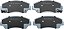 Beck/Arnley 085-1294 Pastilha de Freio Premium ASM - Imagem 2