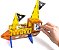 Conjunto de construção de peças magnéticas de 60 peças Tytan Tiles Pirate Ship & Island, brinquedo STEM divertido para crianças, jogo criativo, reconhecimento de forma e padrão, habilidades motoras finas, inclui saco de - Imagem 2