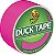 Fita Duck Brand Duck Color Duct, 1,88 polegadas x 15 jardas, 6 rolos, Neon Pink (1265016_C) - Imagem 2