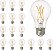 Lâmpada LED SYLVANIA TruWave Natural Series A19, equivalente a 60W, eficiente 8W, base média, dimmable, clara, 5000K, luz do dia - 4 unidades (pacote com 4) - Imagem 1