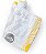Sacolas de lixo Brabantia PerfectFit (Tamanho A/0,8 Gal) - Sacos de lixo de plástico grosso com alças de cordão (200 sacos) - Imagem 4