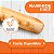 Petiscos para cães de receita de frango naturais - Mastigáveis sem couro cru - Feitos de frango criado nos EUA - Todos naturais e facilmente digeríveis - Pacote de 25 rolos mini de 2,5 para - Imagem 2