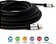 Cabo HDMI 2.0 QualGear 40' Cabo HDMI 2.0 de alta velocidade com Ethernet 40' - Preto (QG-CBL-HD20-40FT) - Imagem 3