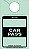 Etiqueta de pendurar no espelho retrovisor do carro para permissão de estacionamento para campings, parques de trailers, campistas (verde, 250) - Imagem 2