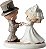 Momentos Preciosos - Casal de Casamento Disney Showcase 191061 Estatueta, Tamanho Único, Multicolorido. - Imagem 3