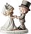Momentos Preciosos - Casal de Casamento Disney Showcase 191061 Estatueta, Tamanho Único, Multicolorido. - Imagem 2