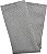 Guardanapos de pano SNAP DRAPE Milan Birdseye laváveis, bordas costuradas para festas, casamentos e eventos, poliéster, 20x20 polegadas, preto, conjunto de 12 - Imagem 1