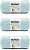 Fio de Algodão Bernat Softee Baby Cotton Aqua Mist - Pacote com 3 de 120g/4.25oz - Mistura - 3 DK (Leve) - 254 Jardas - Tricô/Crochê - Imagem 1