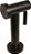 Kingston Brass KSSPR0 Torneira de Cozinha com Pulverizador Lateral, Preto Fosco, 6.06 x 2.75 x 1.94 - Imagem 1