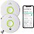Detector inteligente de fumaça Kidde & monitor de qualidade do ar interno, WiFi, Dispositivo compatível com Alexa, Com fiação e bateria de reserva, Alertas de voz e aplicativo, Pacote com 2 unidades - Imagem 1