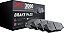Pastilhas de Freio Semi-Metálicas 3000 da Dynamic Friction Company - Conjunto dianteiro 1311-0433-00 - Imagem 1