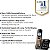 Telefone sem fio Panasonic com Bloqueio de Chamadas e Secretária Eletrônica, Sistema Expansível com 1 Aparelho - KX-TGD830M (Preto Metálico) - Imagem 2