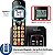 Telefone sem fio Panasonic com Bloqueio de Chamadas e Secretária Eletrônica, Sistema Expansível com 1 Aparelho - KX-TGD830M (Preto Metálico) - Imagem 5