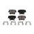 Pastilhas de freio de disco cerâmico traseiro CMX-D1057 para Dodge Charger Chrysler 300 Challenger Magnum Avenger - Imagem 1