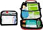 Seja Inteligente, Prepare-se Kit de Primeiros Socorros, 303 Peças: Limpe, Trate, Proteja Cortes e Arranhões Leves. Casa, Escritório, Carro, Escola, Negócios, Viagens, Emerg - Imagem 5