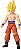 Pacote de Batalha Dragon Ball Super Stars - Figura de Ação Super Saiyajin Goku (Versão de Dano de Batalha) vs Figura de Ação Super Saiyajin Broly (37168) - Imagem 4