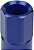 Mutangnera 7075-T6 de alumínio M12 x 1.25 20Pçs 60mm de altura Open-End Lug Nut com adaptador de soquete Azul - Imagem 5