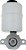 Cilindro mestre de freio de grau profissional Raybestos MC390827 - Imagem 3