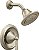 Moen Wynford Kit de Acabamento para Banheira e Chuveiro brushed Nickel Posi-Temp Necessário Válvula, T4503BN - Imagem 1