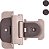 Hickory Hardware P5311-SN-10B, Hickory Hardware P5311-10PACK (10) Pares - Dobradiças de porta de armário envolventes com sobreposição de 1/4 de polegada e ângulo de abertura - Imagem 3