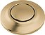 Interruptor de ar para descarte Delta Faucet em ouro, interruptor de ar para descarte de lixo, kit de interruptor de ar, botão de interruptor de ar, bronze champanhe 72050-CZ. - Imagem 1