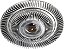 Embrague do ventilador SCITOO Peças do ventilador de resfriamento elétrico compatíveis com 2013-2018 Ram 2500 2013-2018 Ram 3500 2013-2018 Ram 4500 2013-201 - Imagem 1